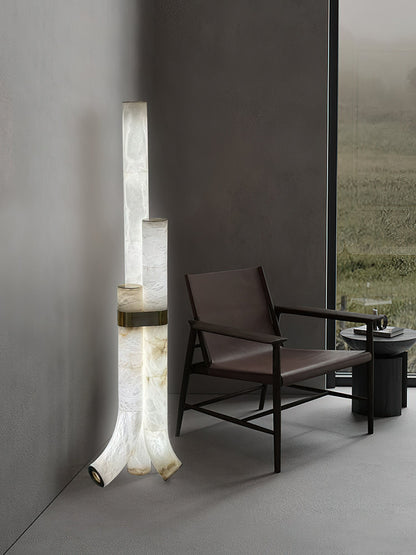 Fantasy Alabaster Floor Lamp