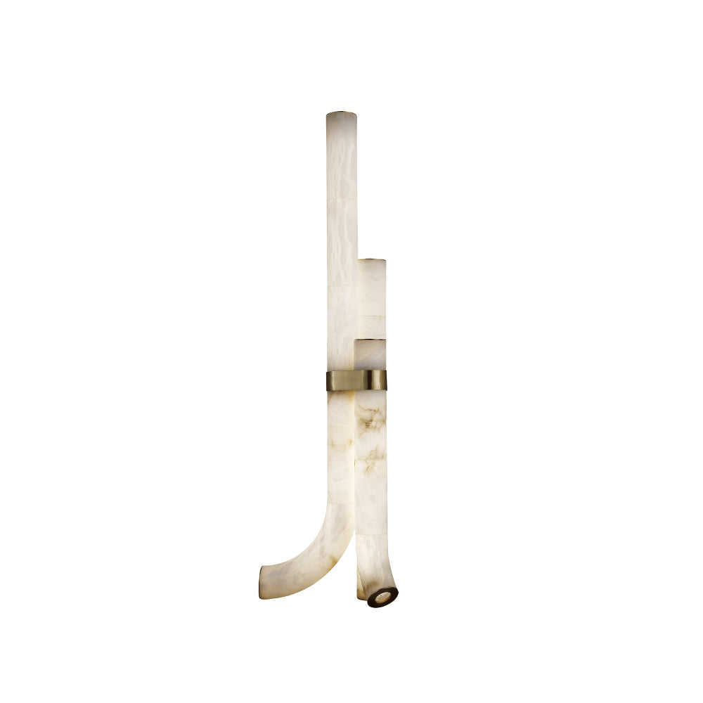 Fantasy Alabaster Floor Lamp