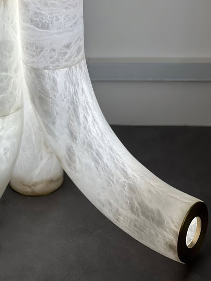 Fantasy Alabaster Floor Lamp