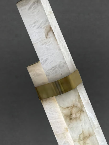 Fantasy Alabaster Floor Lamp