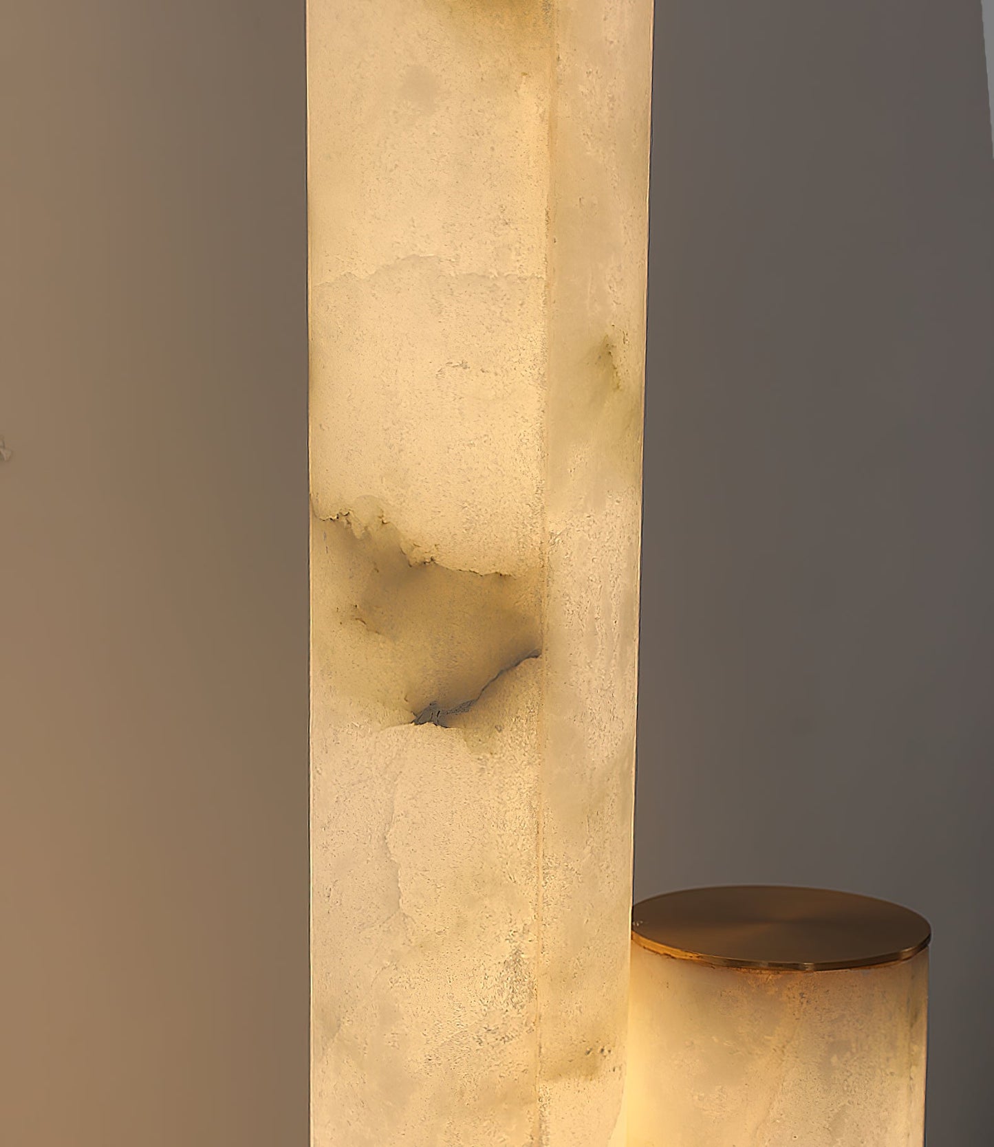 Fantasy Alabaster Floor Lamp