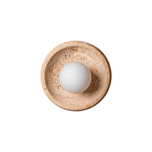 Faro Travertine Wall Lamp