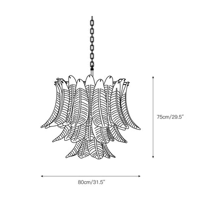 Felci Glass Chandelier