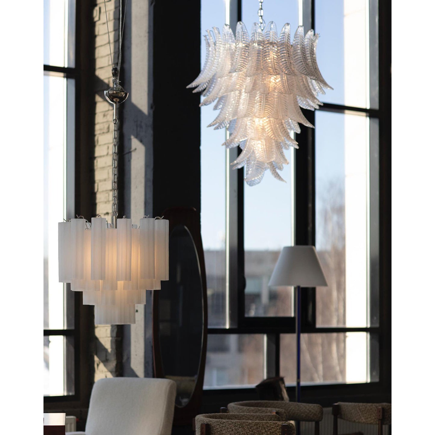 Felci Glass Chandelier