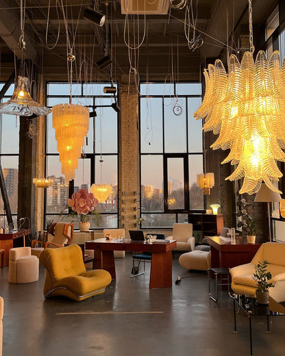 Felci Glass Chandelier