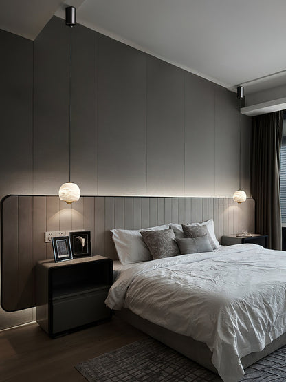 Ferox Alabaster Pendant Light