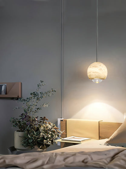 Ferox Alabaster Pendant Light