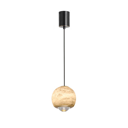 Ferox Alabaster Pendant Light