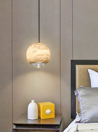 Ferox Alabaster Pendant Light
