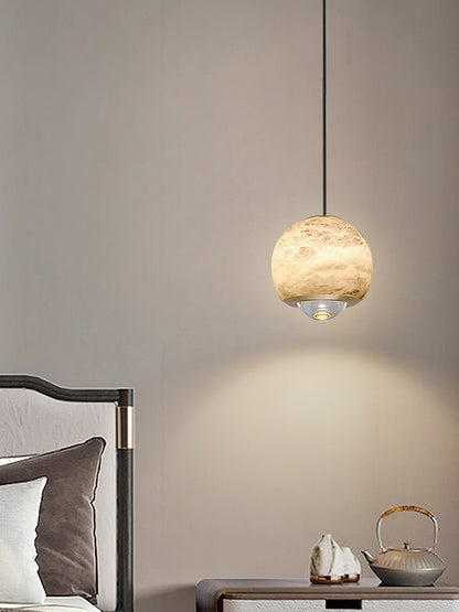 Ferox Alabaster Pendant Light