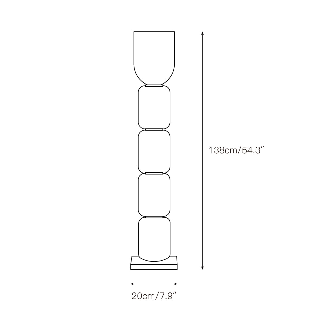 Ficupala Memphis Floor Lamp