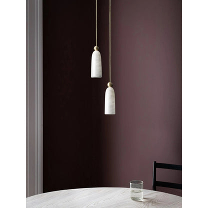 Figure Spanish Alabaster Pendant Light