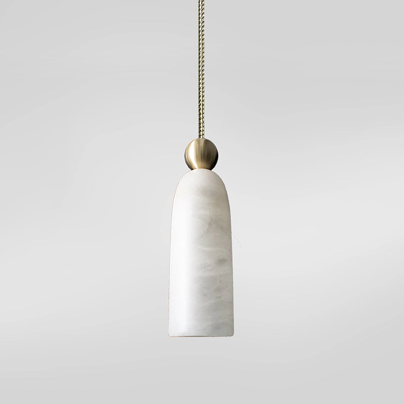 Figure Spanish Alabaster Pendant Light
