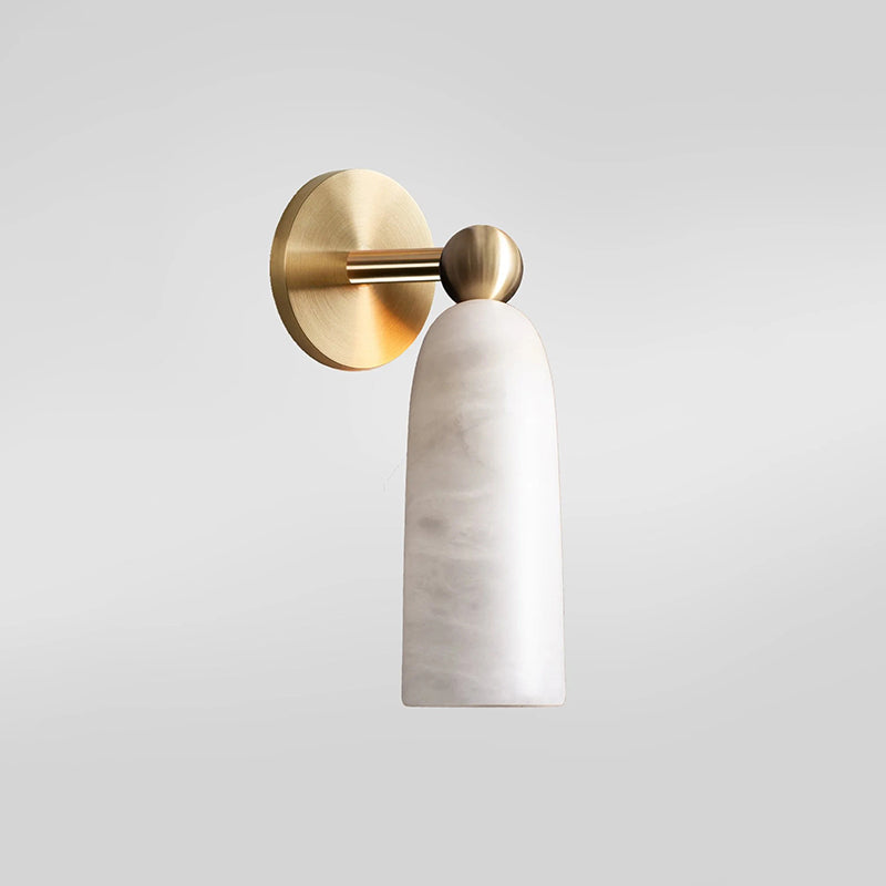 Figure Alabaster Wall Lamp