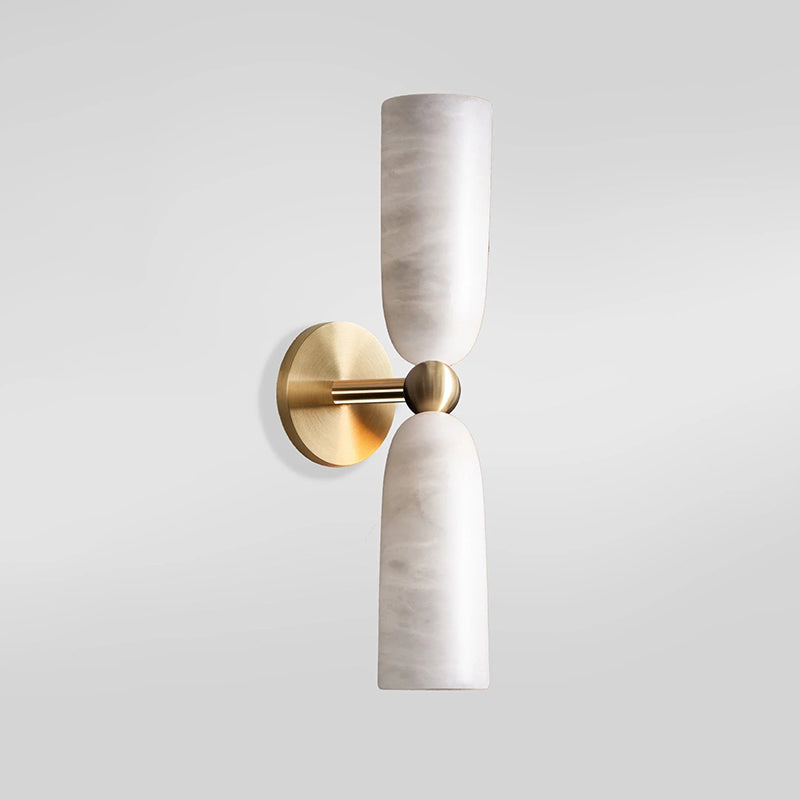 Figure Alabaster Wall Lamp
