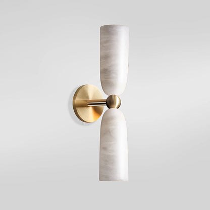 Figure Alabaster Wall Lamp