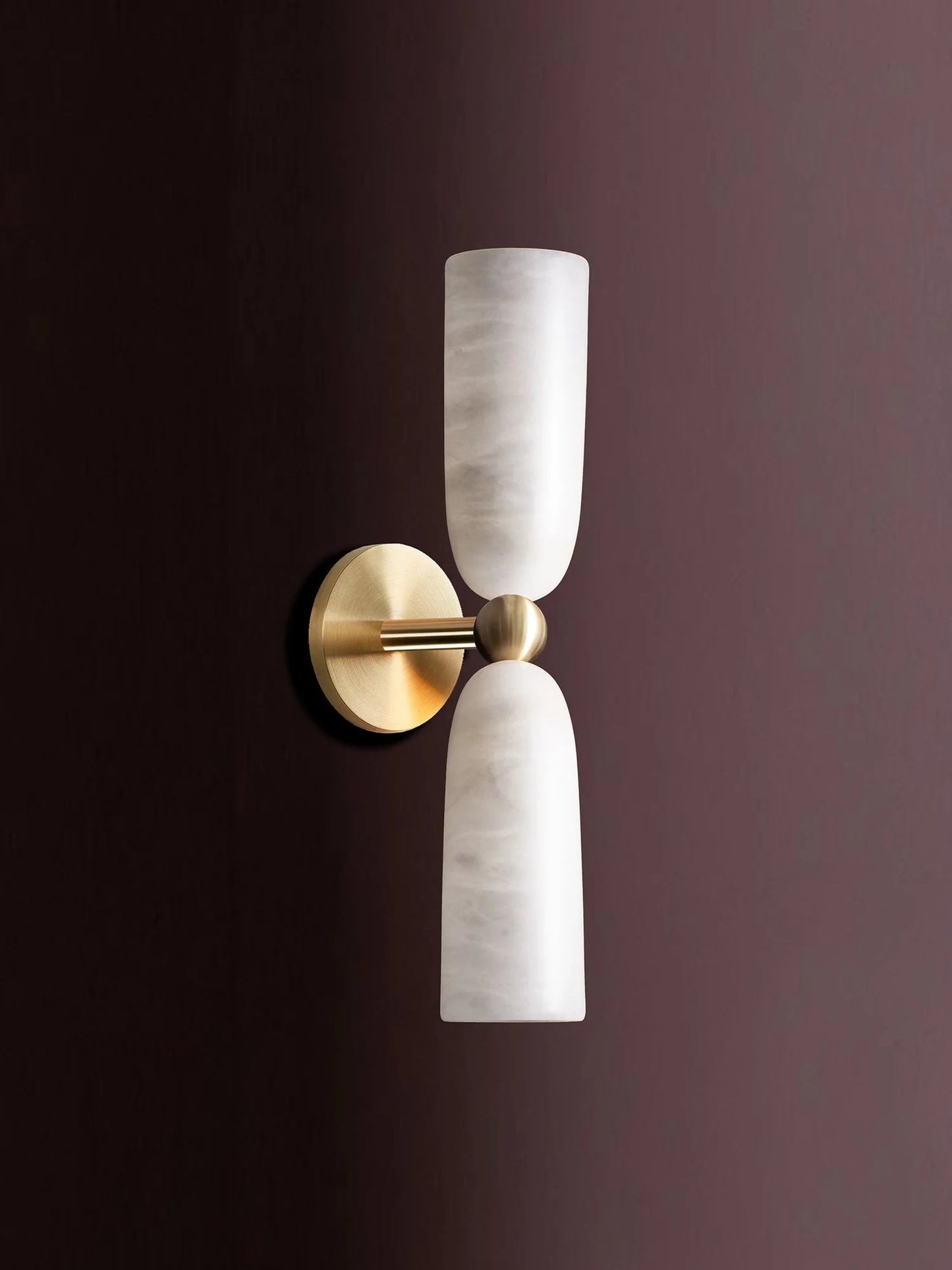 Figure Alabaster Wall Lamp