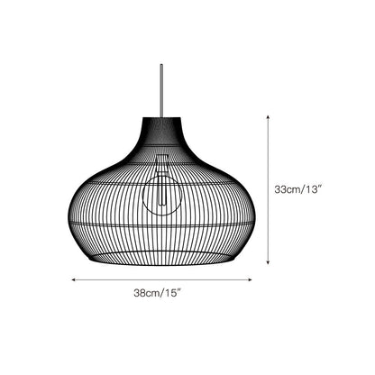 Fijia Rattan Pendant Lamp