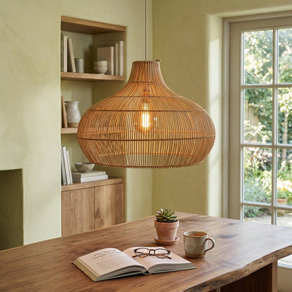 Fijia Rattan Pendant Lamp