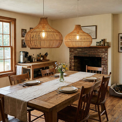 Fijia Rattan Pendant Lamp