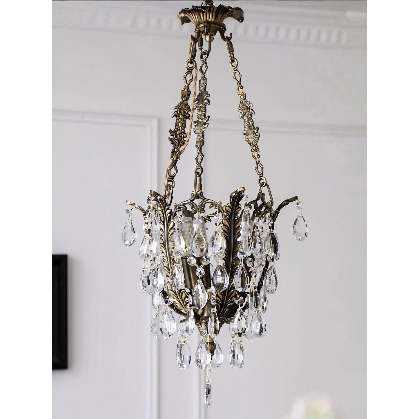 Filegray Crystal Chandelier