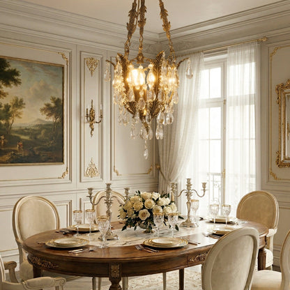 Filegray Crystal Chandelier