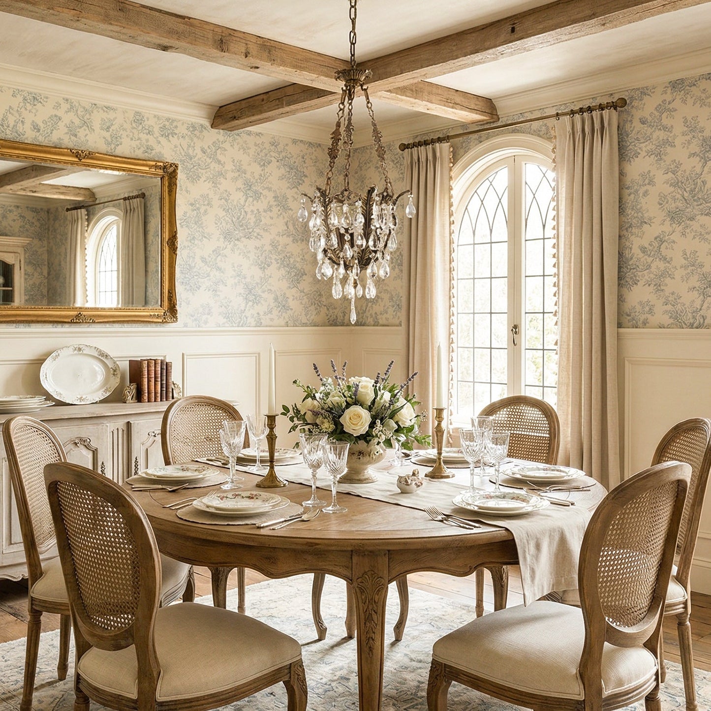 Filegray Crystal Chandelier