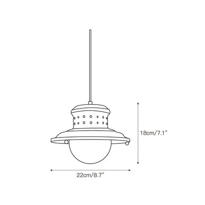 Fisherman’s Pole Pendant Lamp