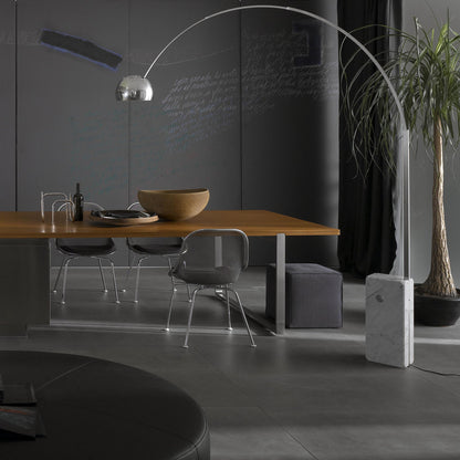 Fishing Marble Floor Lamp
