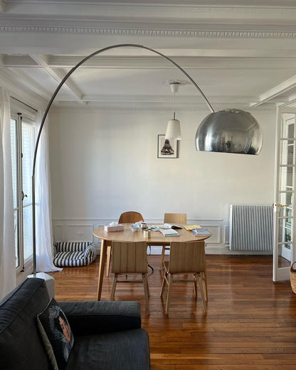 Fishing Marble Floor Lamp
