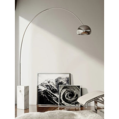 Fishing Marble Floor Lamp