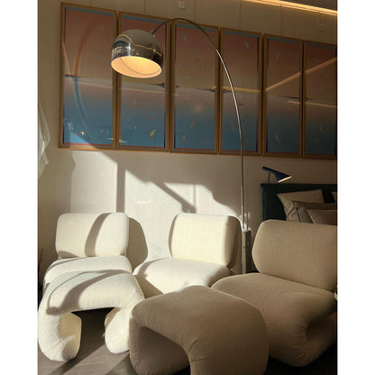 Fishing Marble Floor Lamp