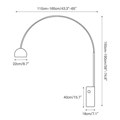 Fishing Marble Floor Lamp