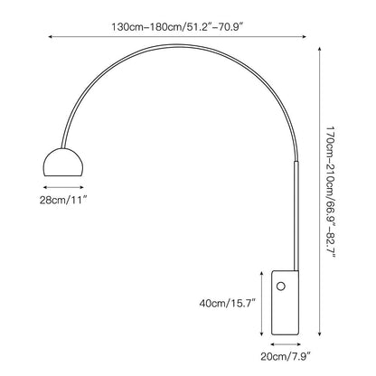 Fishing Marble Floor Lamp