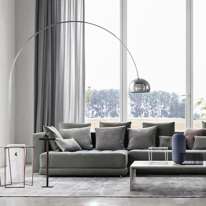 Fishing Marble Floor Lamp