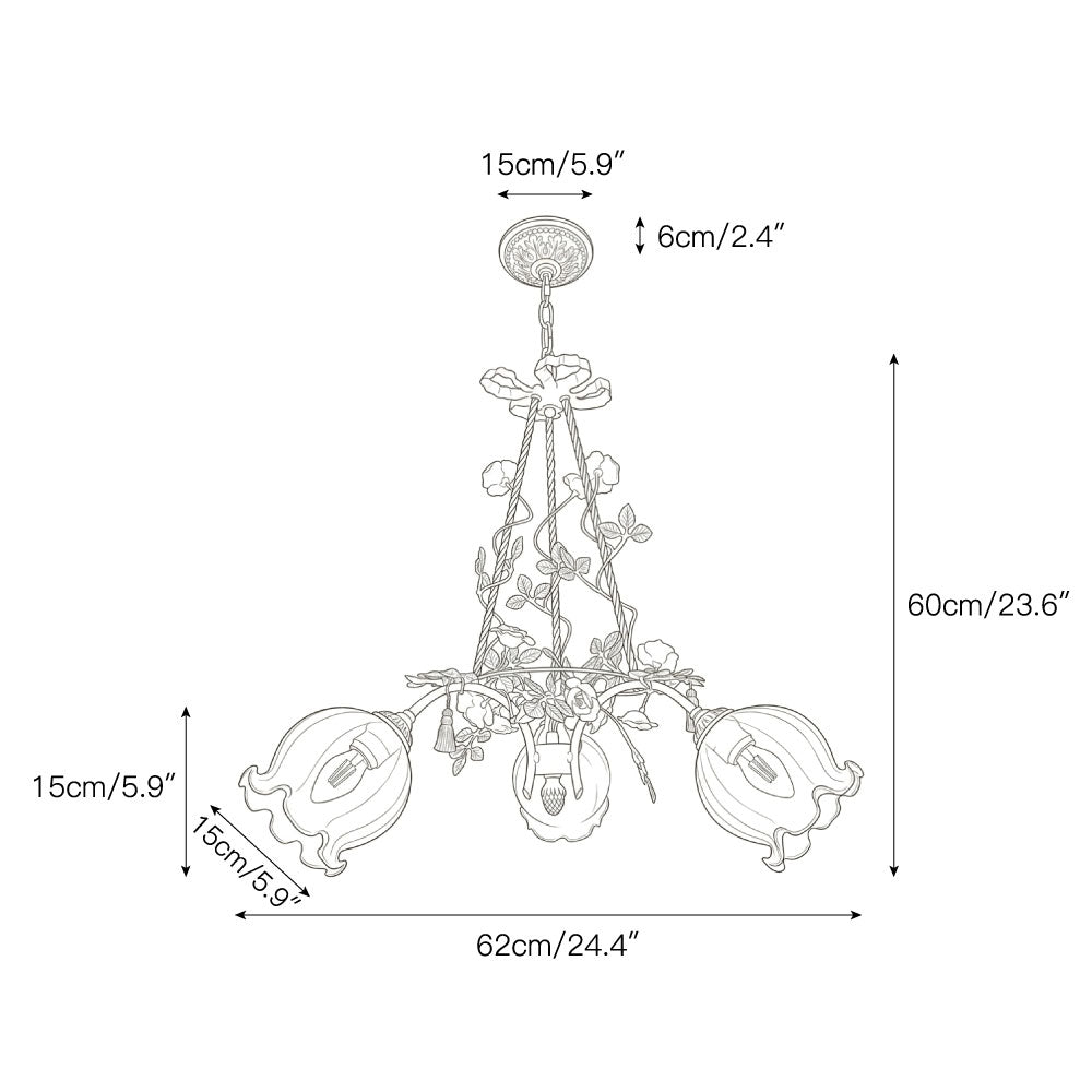 Flora Blossom Chandelier