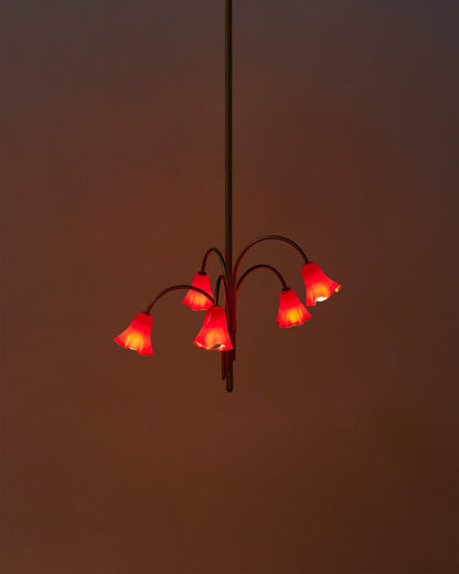 Flora Glass Chandelier