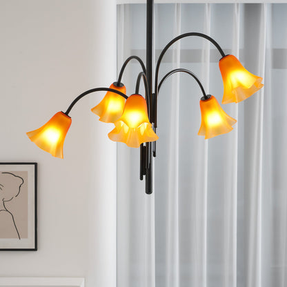 Flora Glass Chandelier