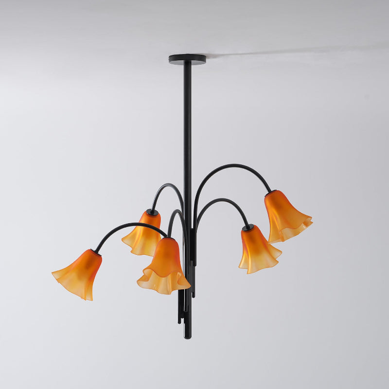 Flora Glass Chandelier