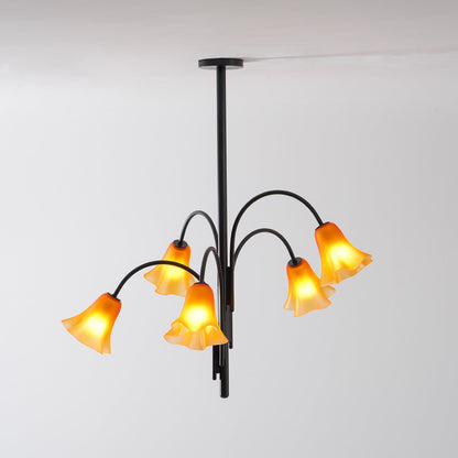Flora Glass Chandelier