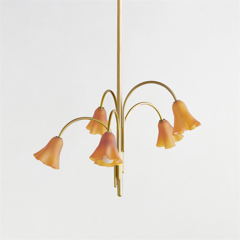 Flora Glass Chandelier
