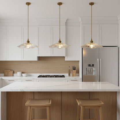 Flower Glass Pendant Lamp