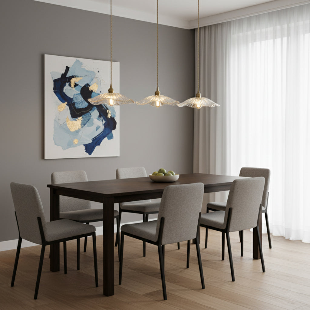 Flower Glass Pendant Lamp