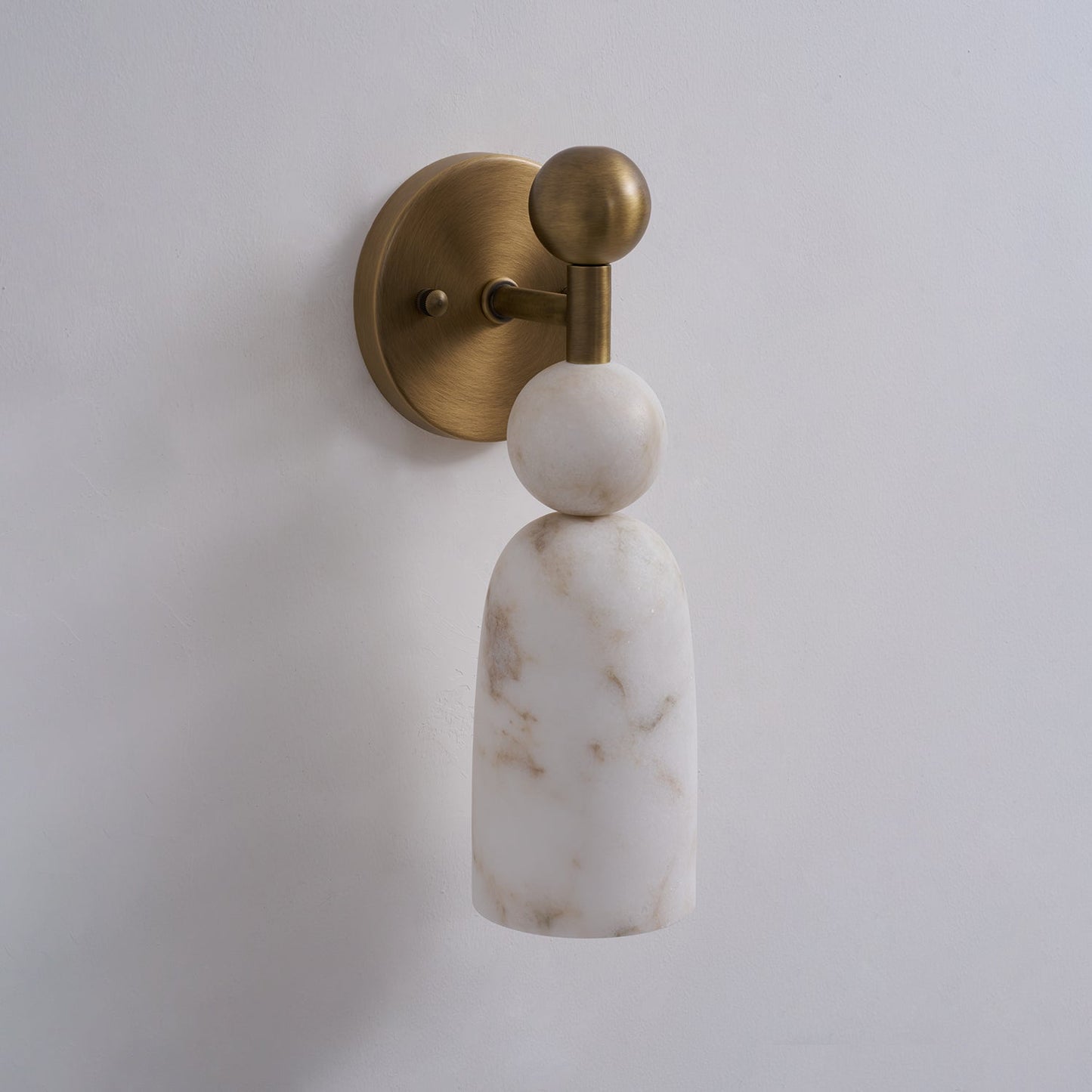 Flume Alabaster Wall Lamp