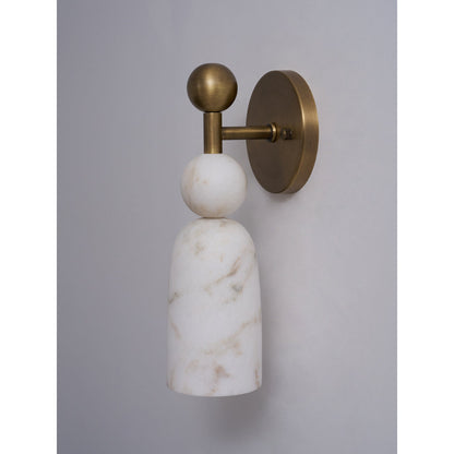 Flume Alabaster Wall Lamp