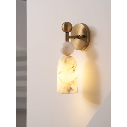 Flume Alabaster Wall Lamp