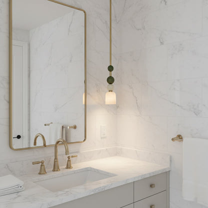 Flume Alabaster Pendant Lamp