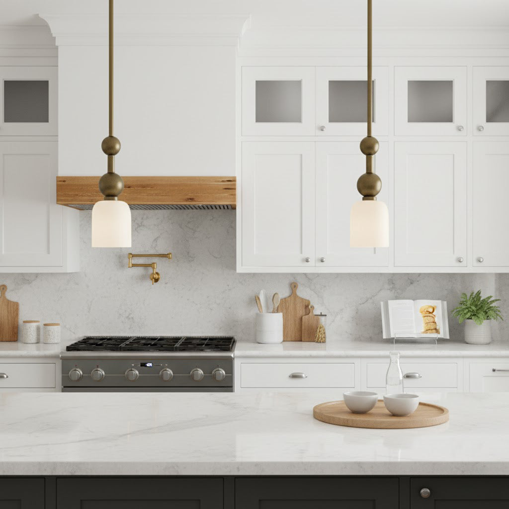 Flume Alabaster Pendant Lamp