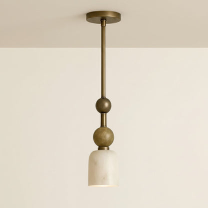 Flume Alabaster Pendant Lamp