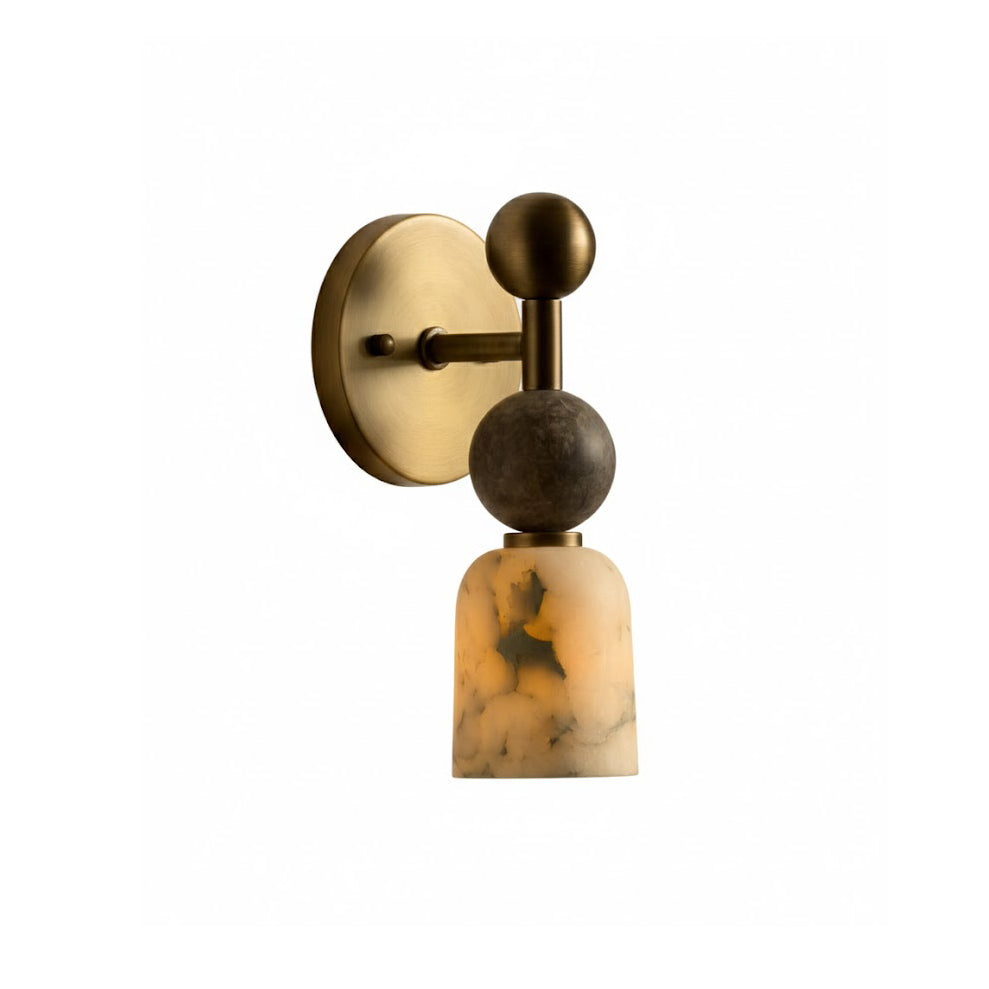 Flume Alabaster Wall Lamp